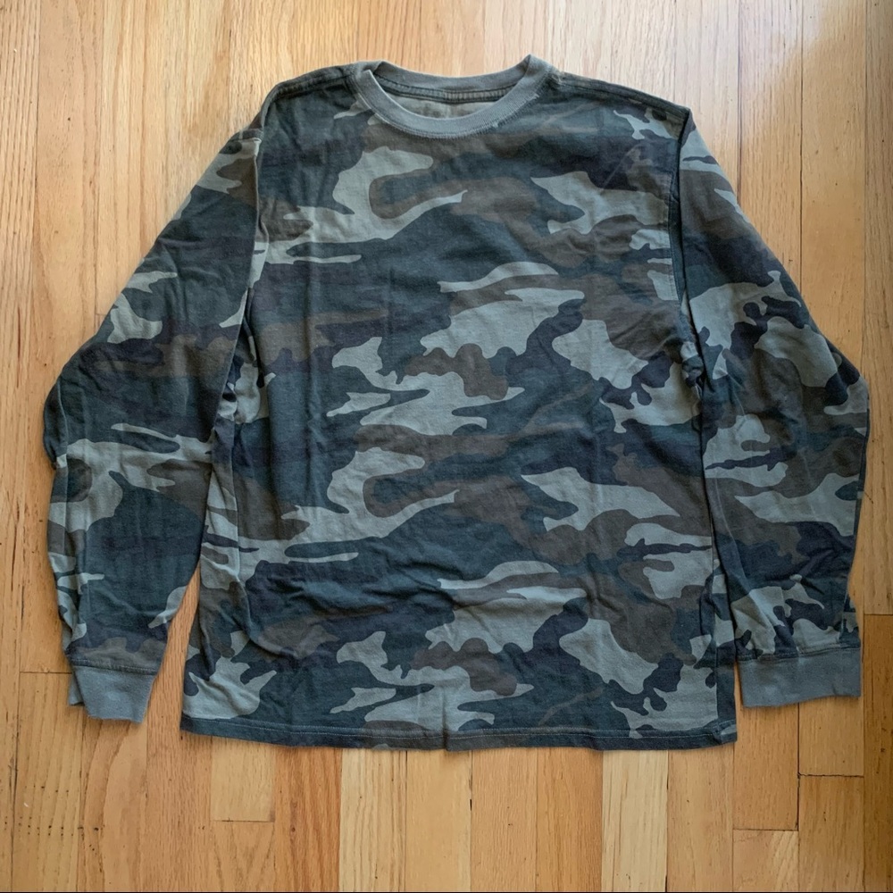 Camo long sleeve by Faded Glory // Sz XXL (youth)